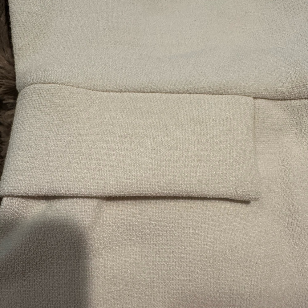 Zara Cream Textured Dress - Picture 3 of 11